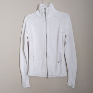 A knit/knitted jacket